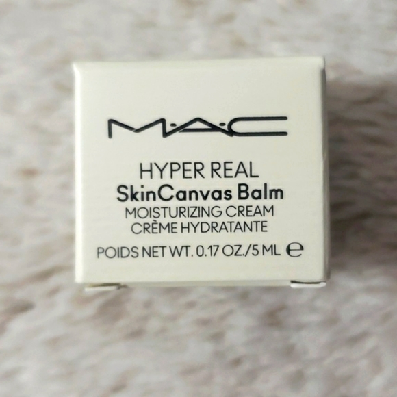 MAC HYPER REAL SKIN CANVAS BALM MOISTURIZING CREAM DELUXE SAMPLE. - Picture 11 of 12